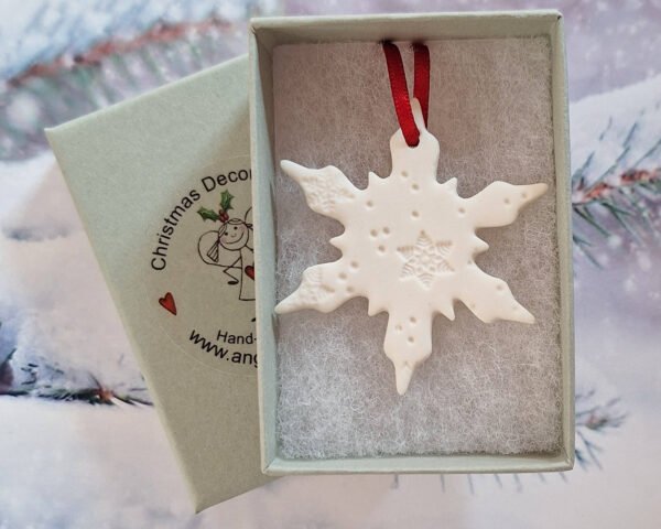 Small Snowflake - Embossed Flakes - Image 2