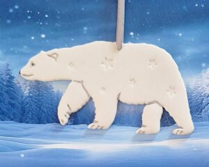 Moonlight Bear - Embossed Stars