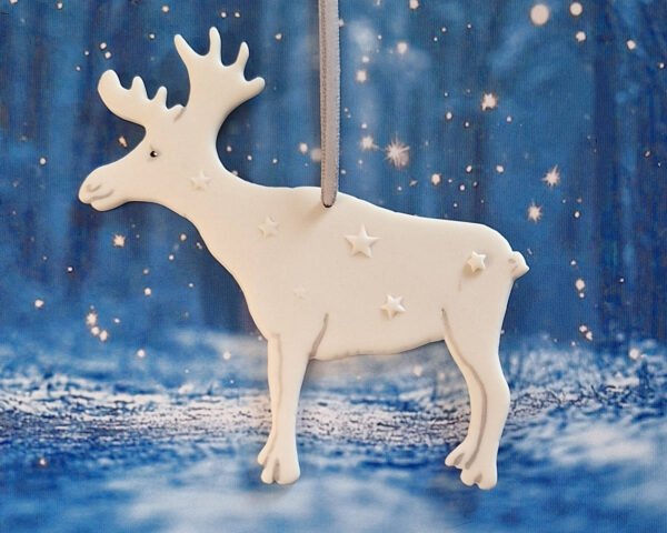 Moonlight Moose - Raised Stars