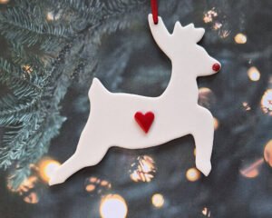 Reindeer Red Heart
