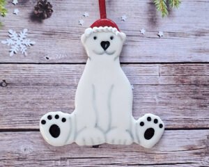 Sitting Bear with Hat