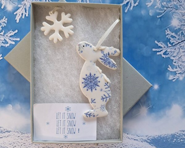 Snow Bunny with Snow & Flake - Image 2