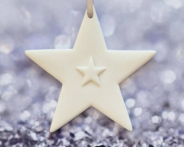 Medium Star Raised Star