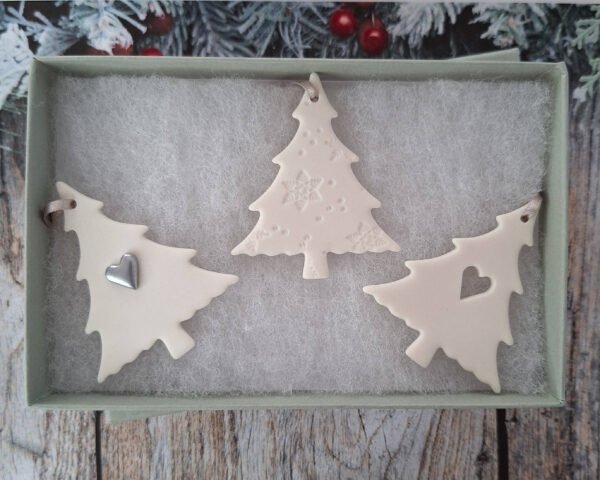 Small Trees Set of 3 Mixed Medley - Image 2