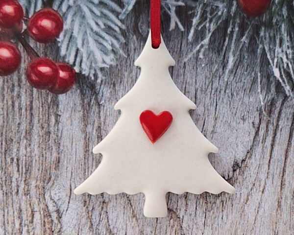 Small Tree - Red Heart