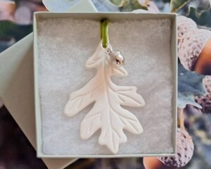 Alternative view of Oak Leaf and Acorn Charm