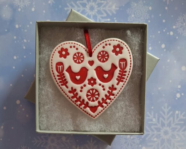 Scandi Heart - Birds - Image 2