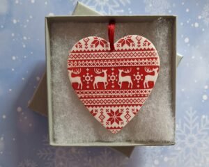 Alternative view of Scandi Heart - Reindeer