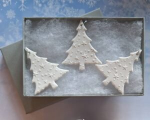 Small Trees - Raised Stars Set of 3