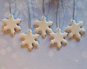Titchy Snowflakes - Set of 5